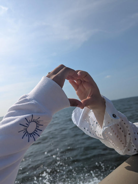 Salt n' Sun Crewneck-Seashell