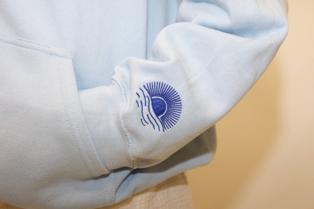 Solmera Classics Hoodie-Baby Blue