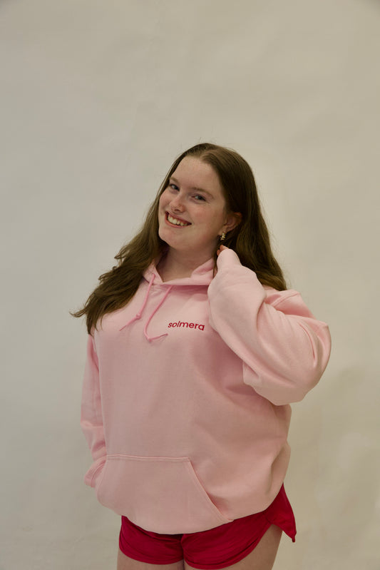 Solmera Classics Hoodie-Baby Pink