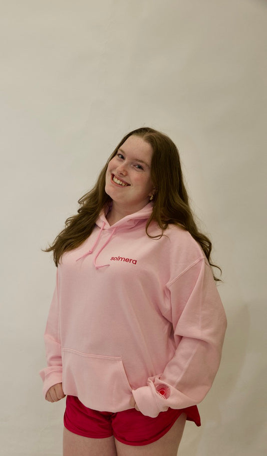 Solmera Classics Hoodie-Baby Pink