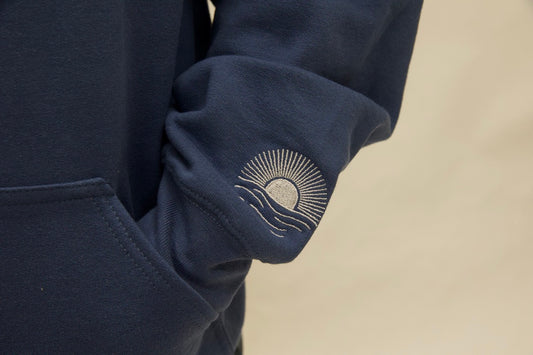 Solmera Classic Hoodie-Tidal Waves