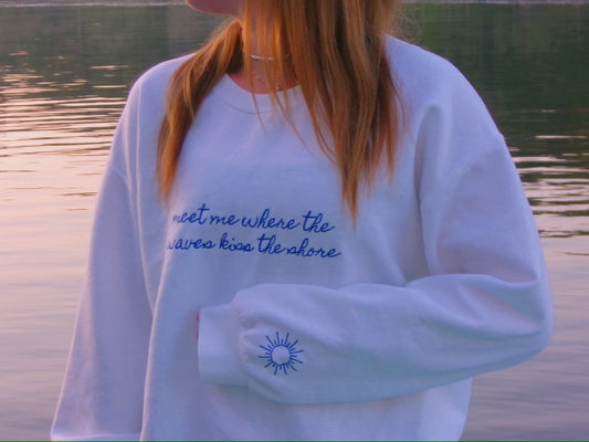 Salt n' Sun Crewneck-Seashell