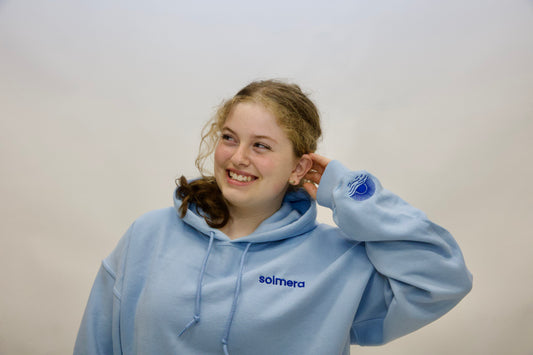 Solmera Classics Hoodie-Baby Blue