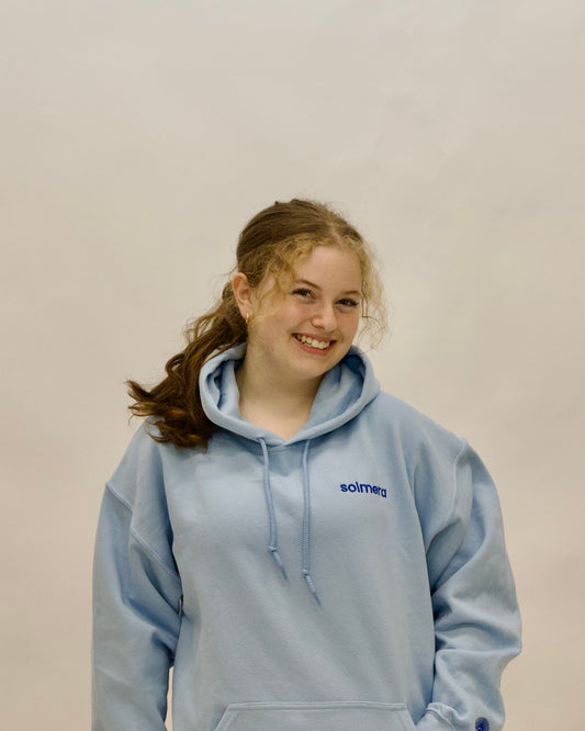 Solmera Classics Hoodie-Baby Blue